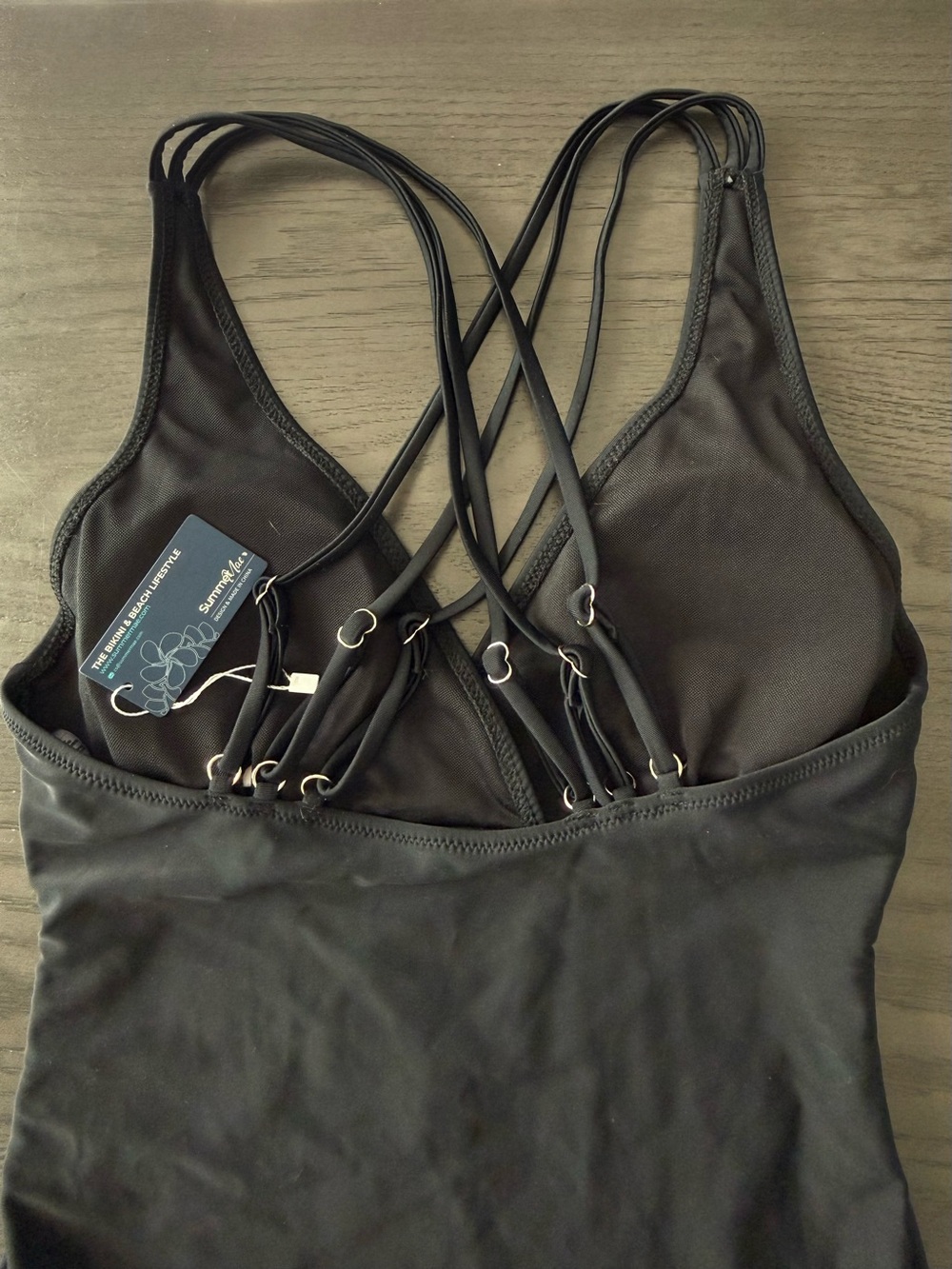 Summer Mae Black Swimsuit Size S - Picture 3 of 8
